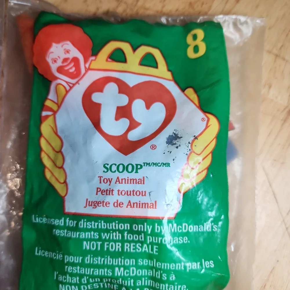 Ty Benie Babies Happy Meal Toys 1993